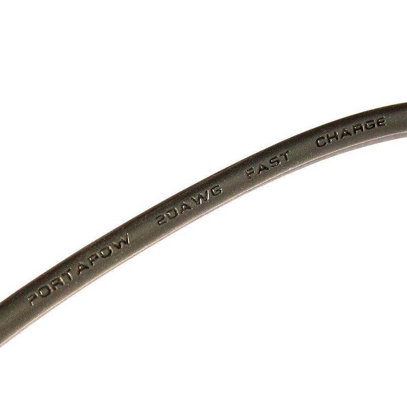 PortaPow 3.3ft Data Block USB-A to USB-C Cable