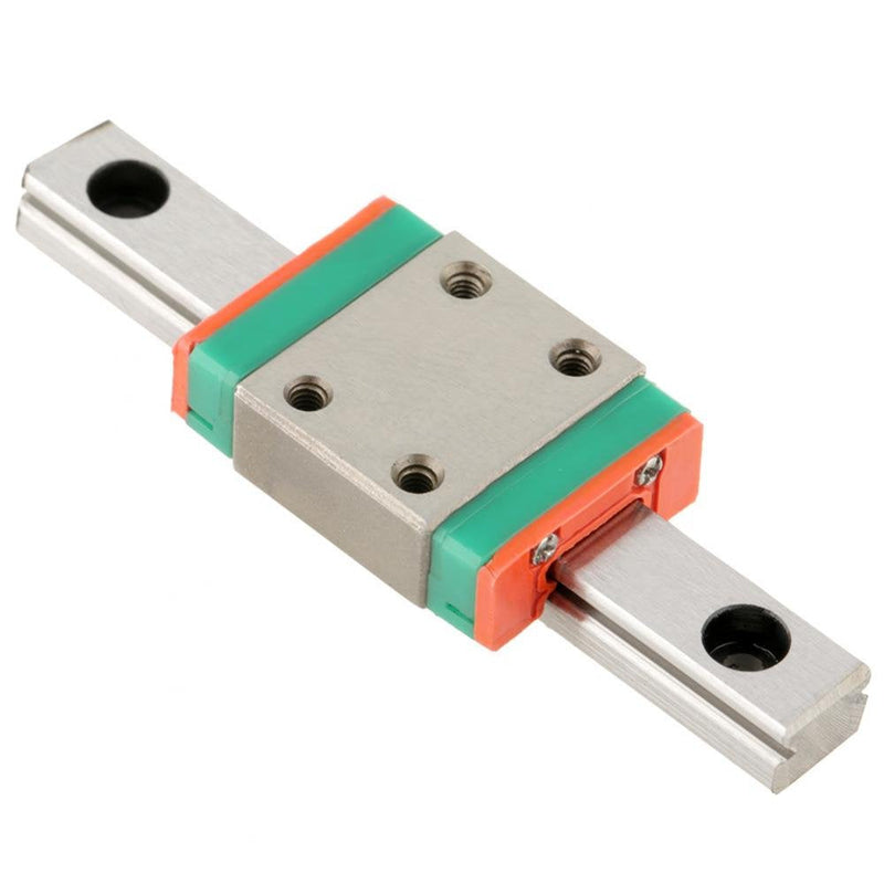 LWL7B Miniature Linear Guide Rail 7mm Width Slide Block for 3D Printer CNC Machine(55MM) 55MM