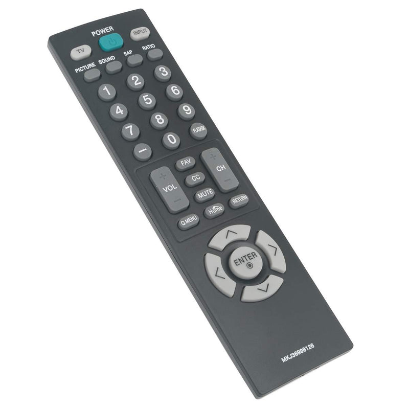MKJ36998126 Replace Remote Applicable for LG TV 32LV2400 42LV4400 47LV4400 55LV4400 32LV2400-UA 47LV4400-UA 55LV4400-UA 42LV4400-UA 32LV2400UA 47LV4400UA 55LV4400UA 42LV4400UA