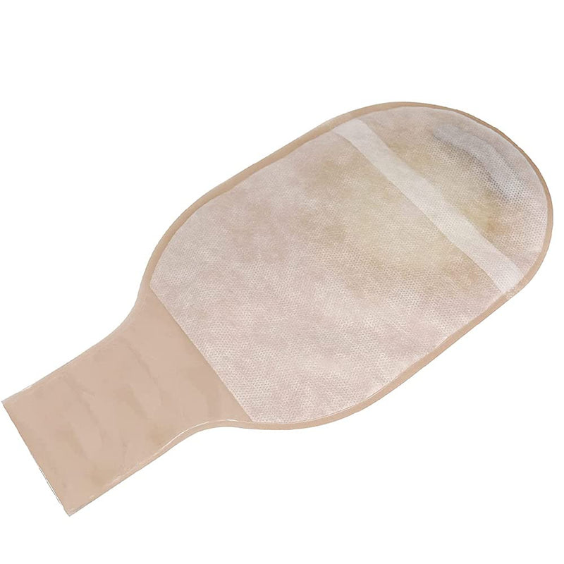 20PCS Colostomy Bags, Ostomy Supplies, One Piece Drainable Ostomy Pouch for Ileostomy Stoma Care, Cut-to-Fit (20-70cm) 20-70-20pcs