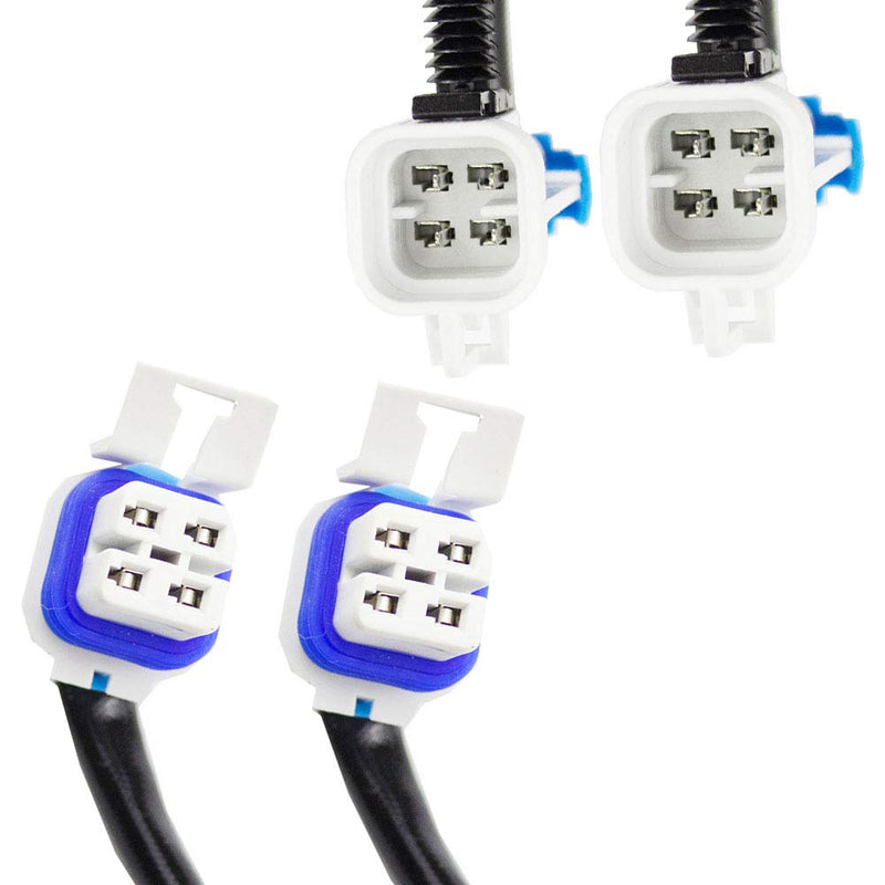 higherbro 4x Oxygen O2 Sensor for 2008 2009 2010 2011 2012 2013 Chevrolet Silverado 1500 4.8L/5.3L/6.0L/6.2L Upstream + Downstream Upper Lower