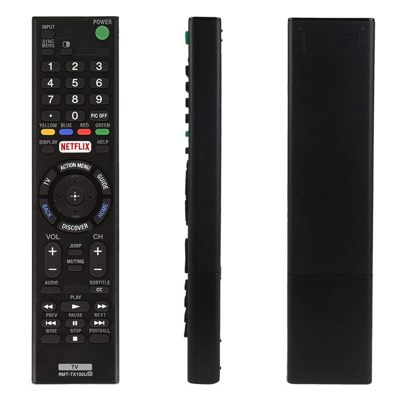 AZMKIMI RMT-TX100U Remote Compatible with Sony Bravia RMTTX100U TV Remote Control, if Applicable XBR75X850C XBR-55X855C KDL-50W800C KDL-50W800380 KDL-50W800BUN1 with Netflix