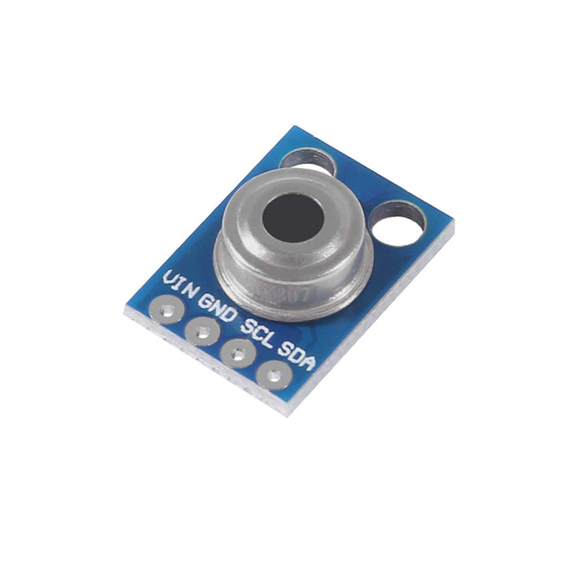 AITRIP 2 Pieces GY-906 MLX90614ESF Non-Contact Infrared Temperature Sensor Module IIC I2C Serial Power Supply 3-5 V Compatible with Arduino 2PCS