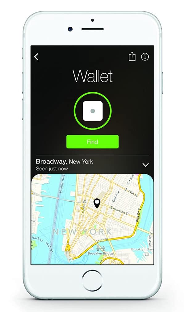 Tile Slim - Phone Finder, Wallet Finder, Laptop Finder, Skateboards - Non Retail Packaging - 1 Pack