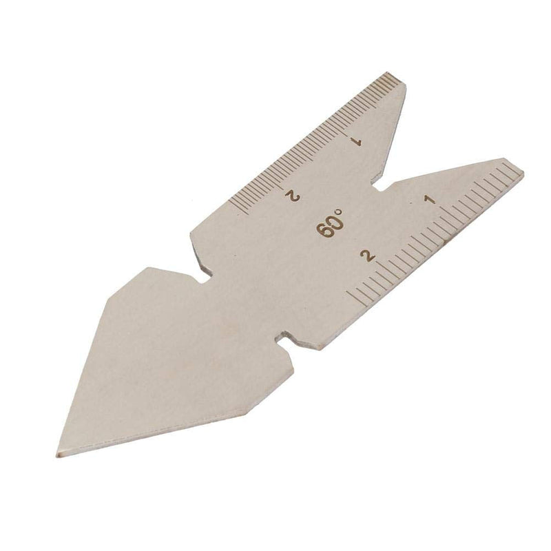 Stainless Steel Fishtail Center Gauge Screw Thread Lathe Cutting Tool for Quick Comparison(#2)