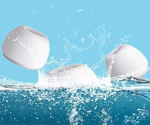 ALXCD Ear Tips Eartips Compatible with AirPods Pro Headphone, Small Size Silicone Earbud Tips Ear Gel, Fit for AirPods Pro, 3 Pairs White S