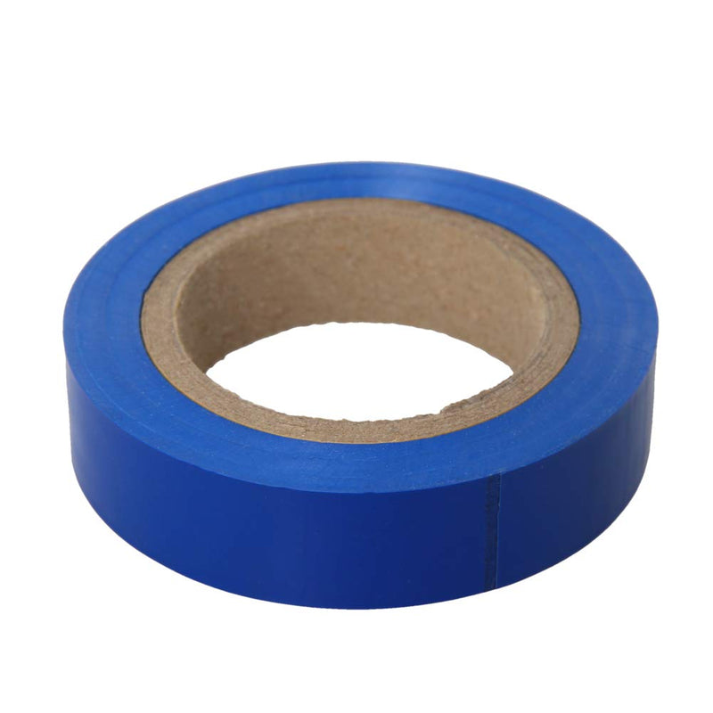 Fielect Insulating Tape,PVC Electrical Tape, Single Sided, 0.67" Width, 49ft Long,Blue JR-302 Blue 17mm x 15m 1Pcs a