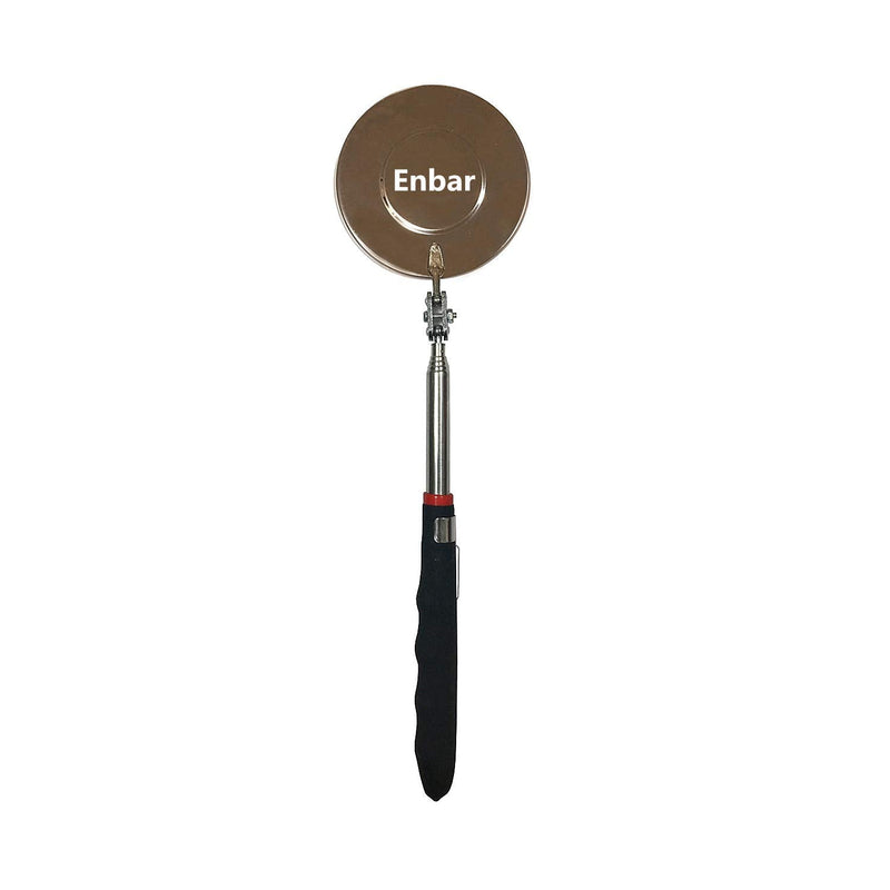 Telescopic Inspection Mirror, Circular Inspection Mirror, Telescopic Inspection Mirror, Flexible Inspection Mirror 360 Rotation, with Buckle Large Round Welding Mirror (Inspection Mirror-01) Inspection Mirror-01