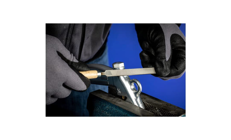 Pferd Key File Set 265 K in Metal Box, 6 Files, 4 inch, with Wooden Handles, 17010 – Ideal for Fine and Delicate Filing