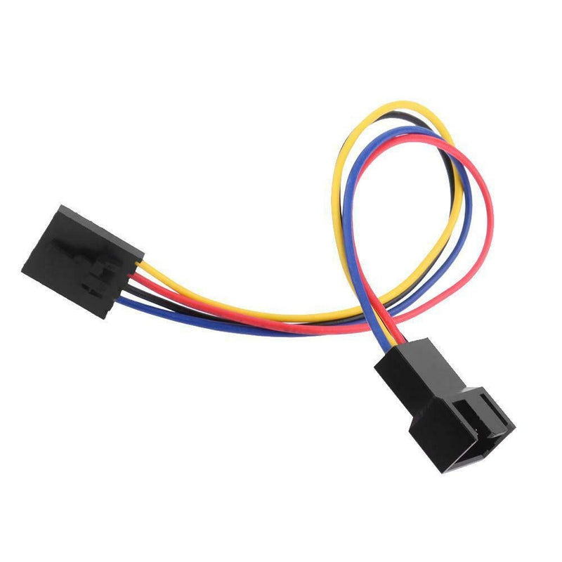 Wixine 5Pcs 5Pin to 4Pin Fan Connector Adapter Converter Extension Cable Wire