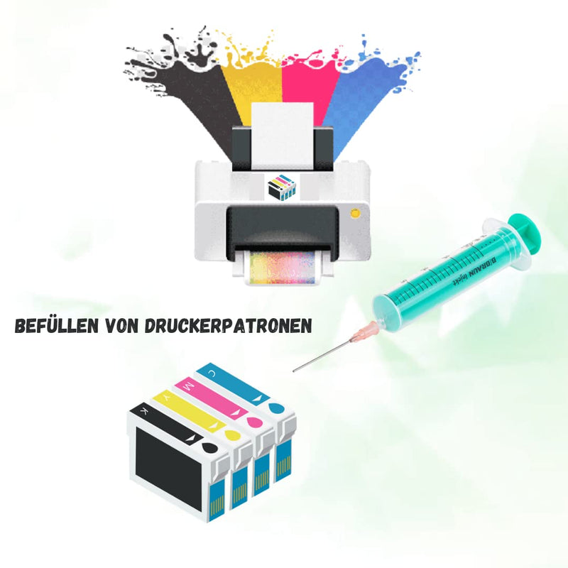 primeTEQ® 10 pieces x 1ml syringe & 10 x cannula, syringe set with blunt needle various sizes: 1ml, 2ml, 5ml, 10ml, 20ml for hobby and DIY syringes individually sterile packed 10 x 1ml syringe & 10 x cannula