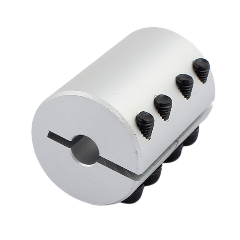 uxcell 8mm to 14mm Shaft Coupling 45mm Length 32mm Diameter Coupler Aluminum Alloy Joint Motor for 3D Printer CNC Machine DIY Encoder