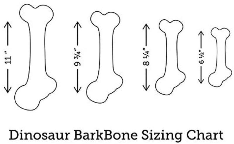 Pet Qwerks Extreme Dinosaur BarkBone Dog Chew Toy, Steak Flavor, XLarge