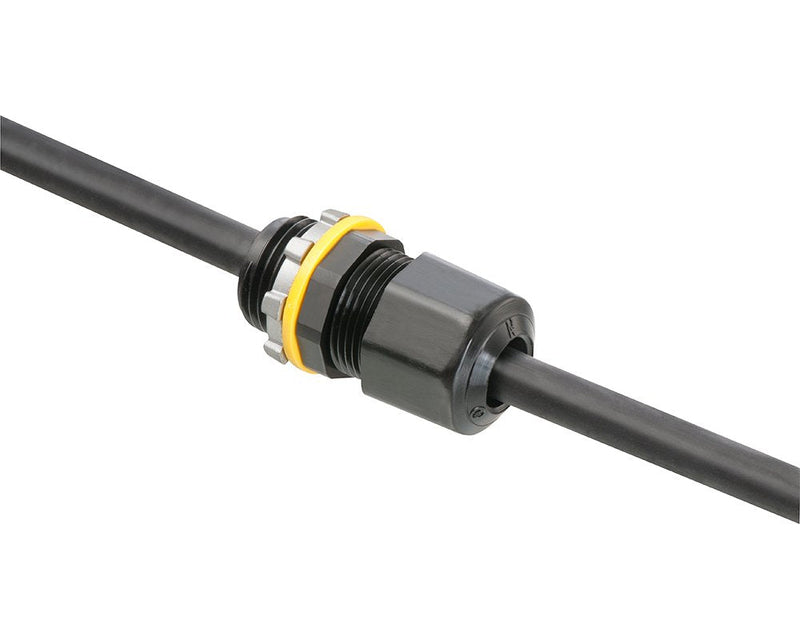 Arlington LPCG50-10 1/2-Inch Strain Relief Electrical Cord Connector, 10-Pack