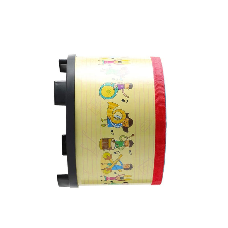 Floor Tom Drum 8 inch Gathering Club Carnival Colorful Percussion Instrument with 2 Mallets Music Drum for Child Special Christmas Birthday Gift. (8 inch)