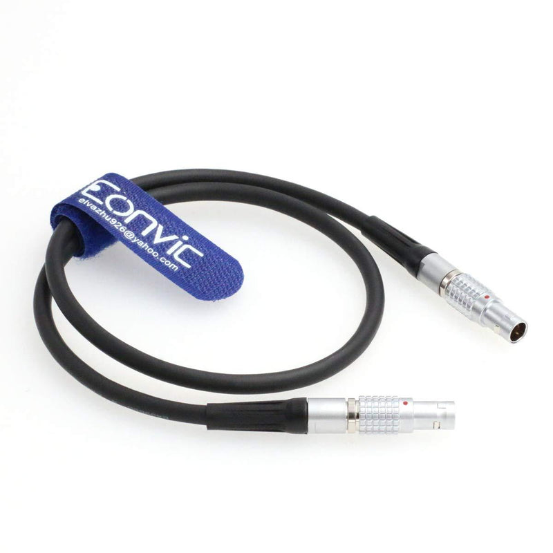 Eonvic 2 Pin to 2Pin Teradek ARRI Alexa Paralinx Power Cable 18'' 2Pin cable