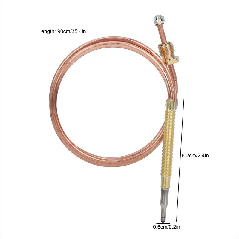 Thermocouples, Gas Stove Universal Thermocouple Fireplace Replacement Kit Adaptors for Induction Cooker, Gas Stove, Heating Device