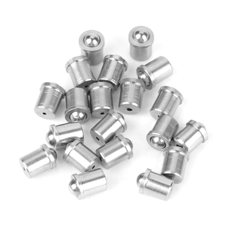 20Pcs Ball Plunger, Ball Catch Latch Catcher, Ball Point Spring Plunger (φ 4x5)