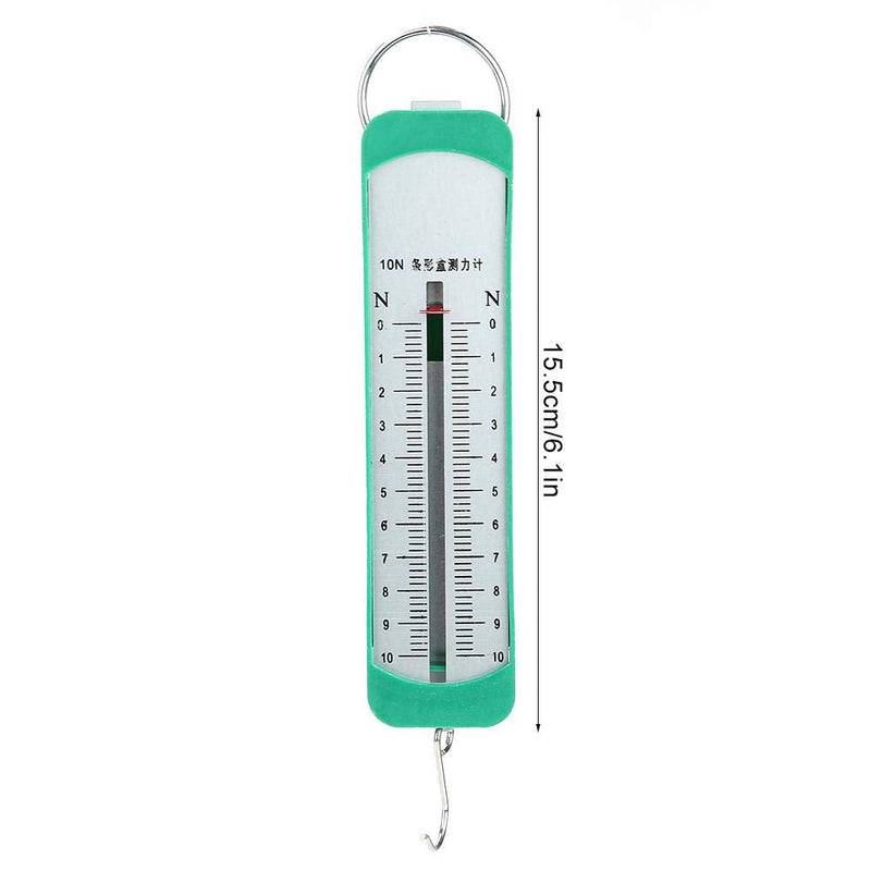 Newton Force Meter Spring Scale, 10N Newton Meter Spring Dynamometer Bar Physics Mechanical Experiment Instrument with Premium Quality