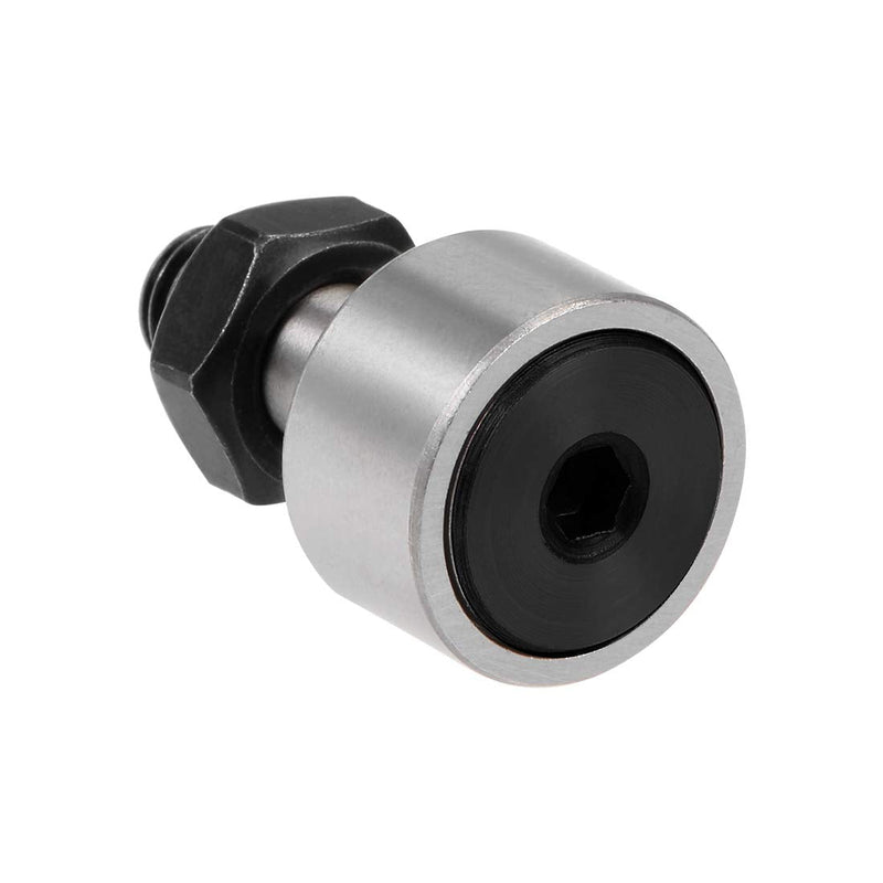 uxcell CF8 Cam Follower KR19 Needle Roller Bearing, 19mm Roller Diameter, 11mm Roller Width, M8 Standard Stud 2pcs