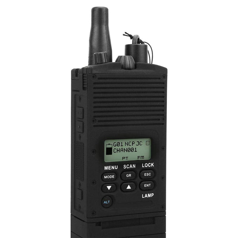 VBESTLIFE Walkie Talkie Model, Durable Plastic Dummy 2 Way Radio Case Cosplay Prop