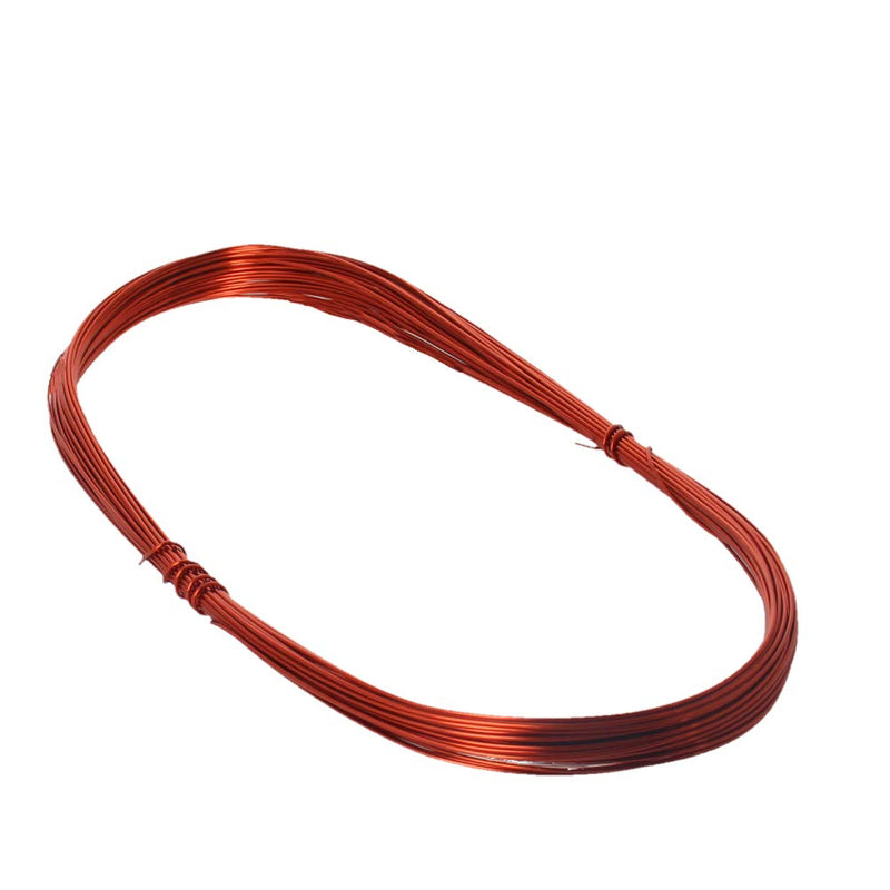 Fielect 0.85mm Inner Dia Magnet Wire Enameled Copper Wire Winding Coil 65.6Ft Length QZ-2-130 Model Widely Used for A Variety of Motors