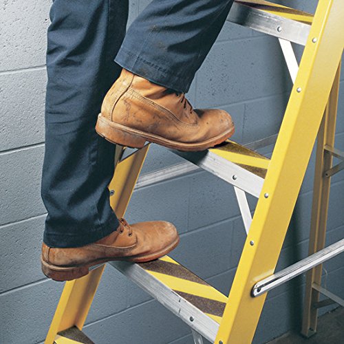 Incom Manufacturing Incom RE175 Gator Grip Yellow/Black Grit 2" x 5' Anti Slip Non Skid Safety Tape - 0805.1114