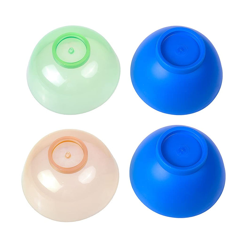 4PCS of Colourful Lab Flexible Alginate Rubber Mixing Bowl