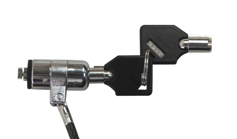 Sendt 10 Foot Black Notebook/Laptop Keyed Lock Security Cable Extra Long! Black 10 Ft