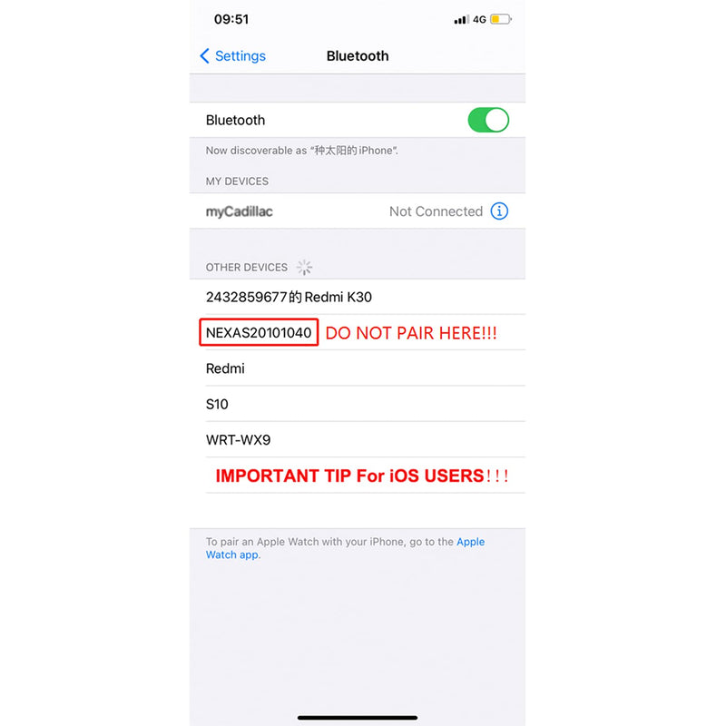 NEXAS Bluetooth 5.0 OBD2 Scanner Code Reader for iPhone Android Windows, Car Diagnostic Scanner Check Engine Light Smog Check Scan Tool for Vehicles After 1996 and for Motorcycles Specially