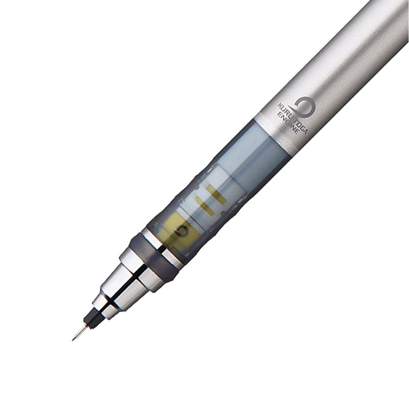 Uni Kurutoga Mechanical Pencil Standard, 0.3mm, Silver (M34501P.26)