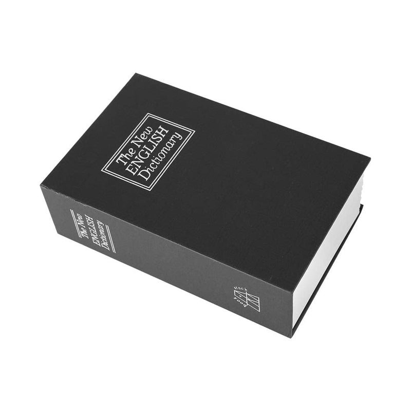 Book Safe Box, Secret Dictionary Hidden Cash Money Box, Key Lock, Jewelry Case with 2 keys