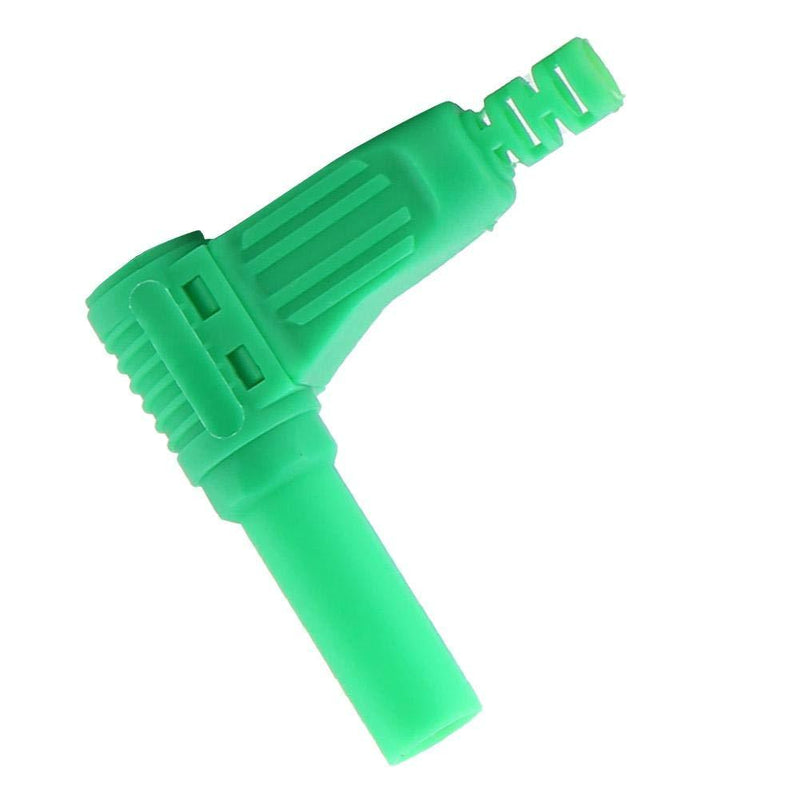 10pcs P3014 4mm Banana Plug Safety Seal Protection Shrouded 90 Degree Right Angle Banana Plug DIY Self-Assembly Solder Type