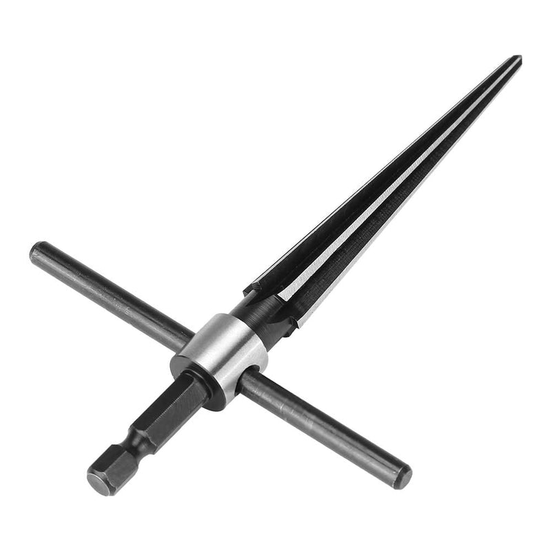 Hyuduo Workshop Series T Shape Taper Cutter Woodworking Tools 3mm-13mm 1/4" Handle Carbon Steel Hand Router for Taper Holes Hamfering Simple Screw Sink Holes