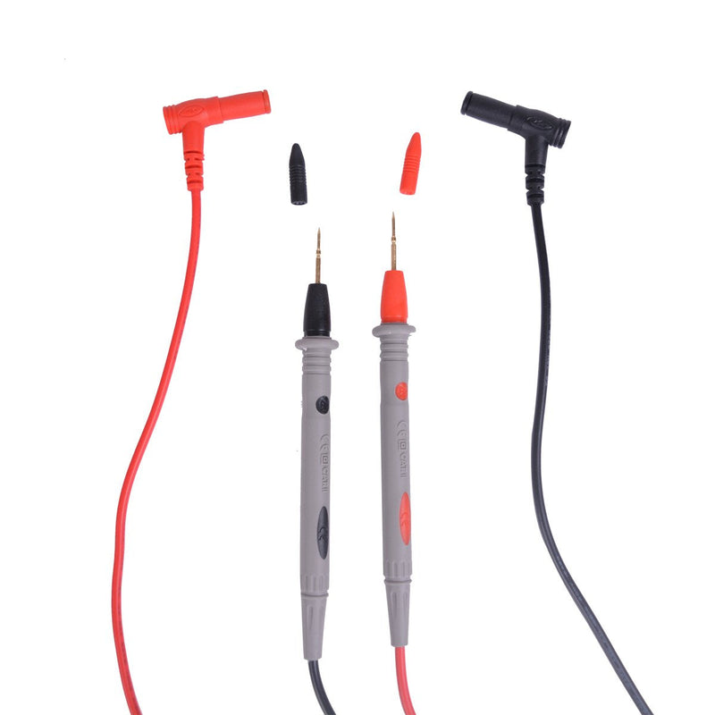 Baitaihem 2 Pairs Universal Multimeter Test Leads Digital Multimeter Probes Wire Pen Cable 20A 1000V