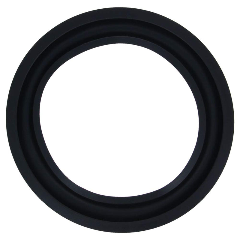 Fielect 6.5 Inch Speaker Rubber Edge Surround Rings Replacement Parts for Speaker Repair or DIY 1pcs