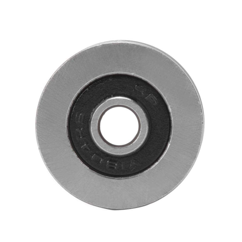 V Groove Ball Bearing, 10pcs V1804 Track Roller Bearing Guide Rail Bearing, 4mm ID, 18mm OD, for Motor, Toys, Model, Instrument and Meter, Communication Equipment