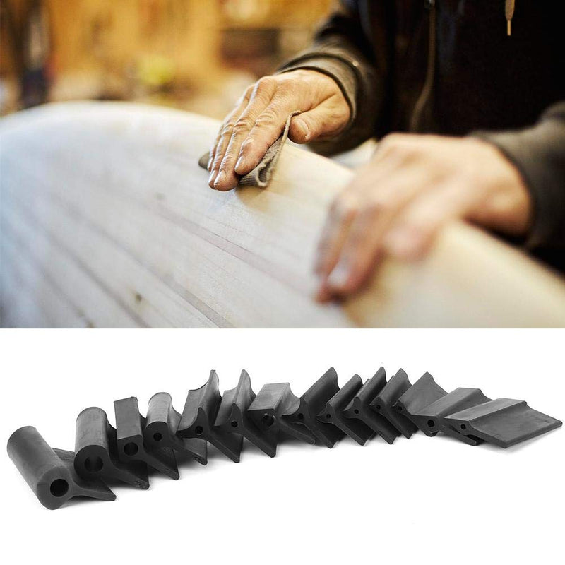 14 pcs Flexible Contour and Angle Sanding Grips Set Rubber Angle Sanding Pads Double Ended Contour Grinding Block