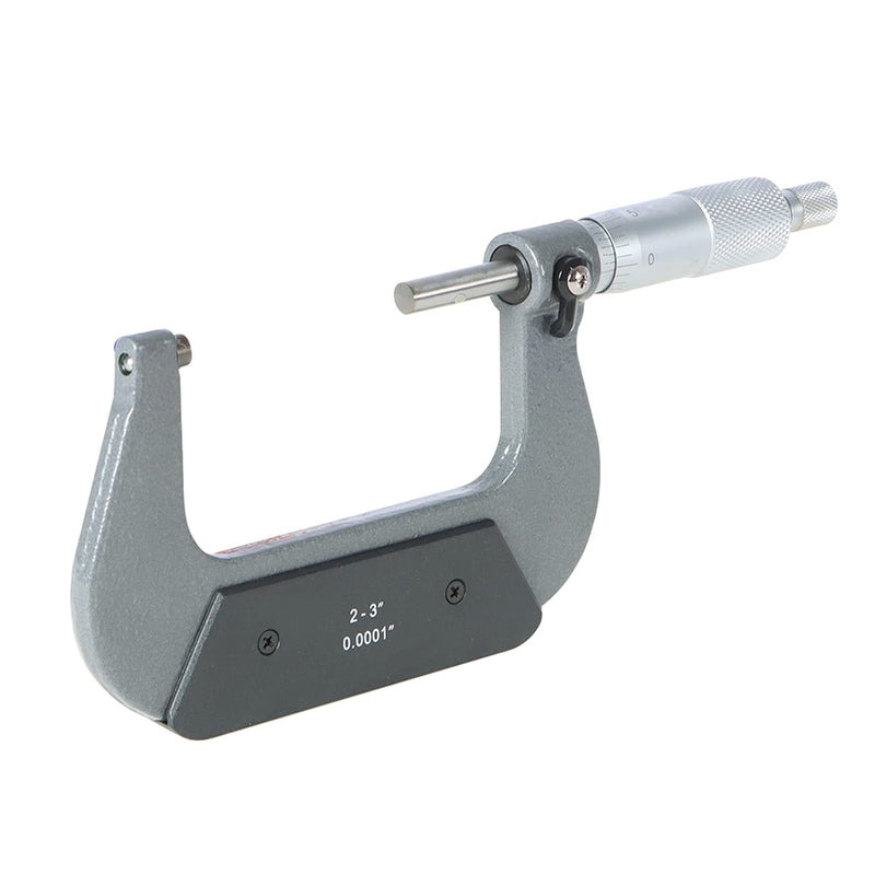 New 2-3" Precision Outside Micrometer 0.0001" Carbide Tipped