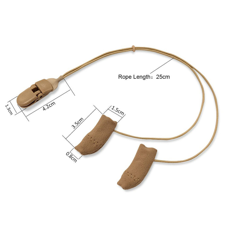 BTE Hearing Aids Clips Protector Cotton Covers Retaining Clips for 13#