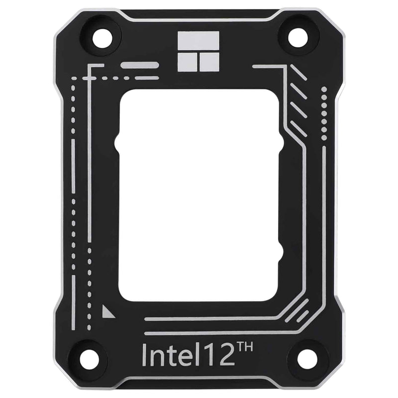 Thermalright Intel 12th Generation LGA1700 Anti-Bending Buckle, Curved Pressure Plate,CPU Fixing Buckle,CPU Stress Bending Correction Fixer, Fully Fitted and Fixed Without Trace Installation (Black) BLACK