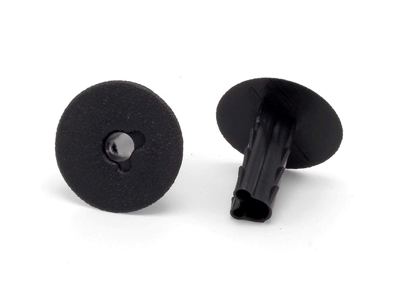 Single Feed Thru Bushing - (Black) RG6 Feed Through Bushing (Grommet) Replaces Wallplates (Wall Plates) for Coax Coaxial Cable, Network Cable, CCTV - Indoor/Outdoor Rated - 10 Pack Single Black