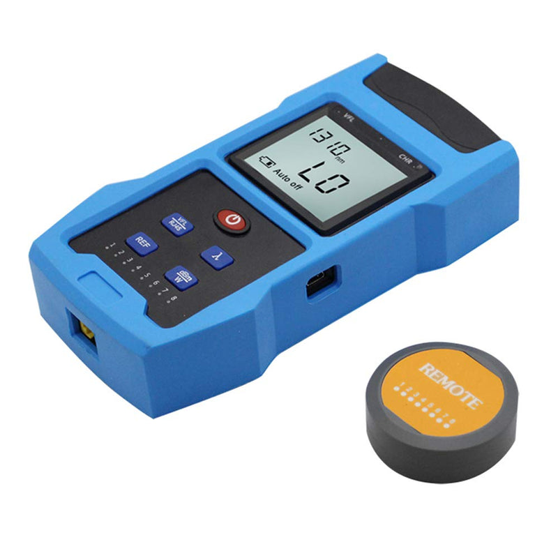 YICIZOL Optical Power Meter -70~+10 dBm and 10mw Visual Fault Locator and RJ45 testing Functions 3 in 1 Fiber Light Tester with 6 Calibrated Wavelength (opm2) opm2