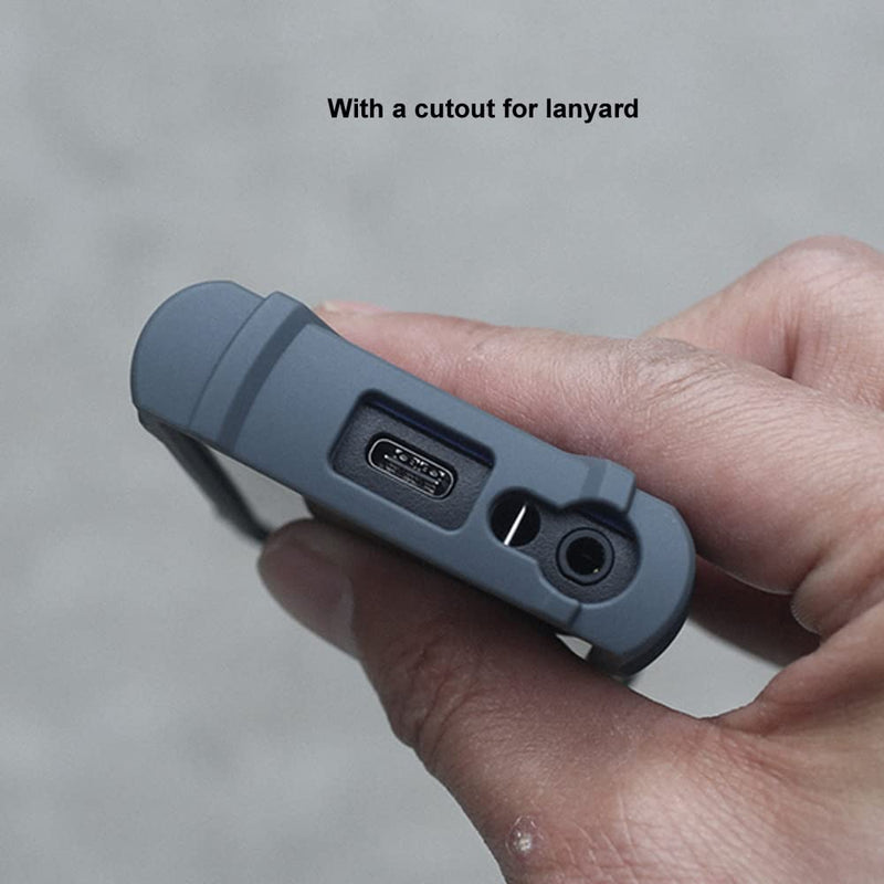 FATBEAR Rugged Shockproof Armor Protective Shell Skin Case Cover for Sony Walkman NW-A300 Series NW-A306 NW-A307 (Gray) Gray