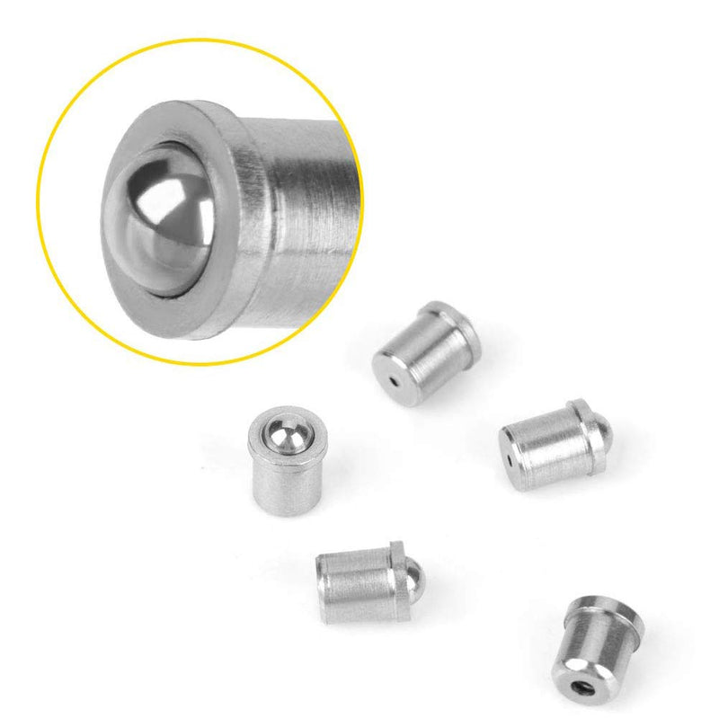 20Pcs Ball Plunger, Ball Catch Latch Catcher, Ball Point Spring Plunger (φ 4x5)