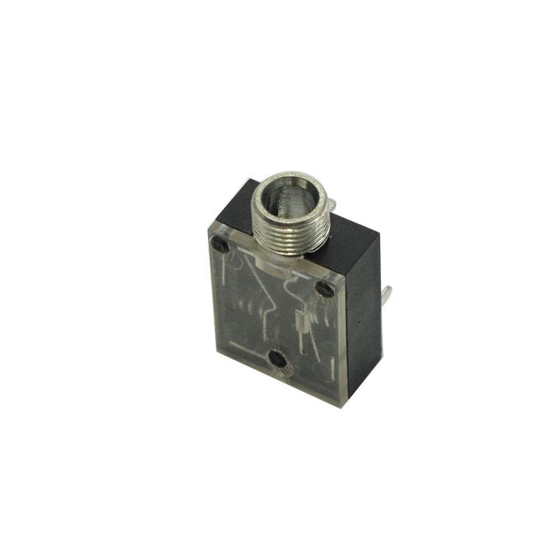 Hxchen 20Pcs 3.5mm (1/8inch) Plastic PCB Mount 5-Pin Mono and Stereo Socket Audio Connector PCB Panel Mount PJ-324M