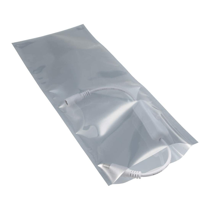 uxcell Antistatic Shield Shielding Bag, Flat Open Top Anti Static Bag for Electronic Devices, 5x12 inch(120x310mm), 50 PCS
