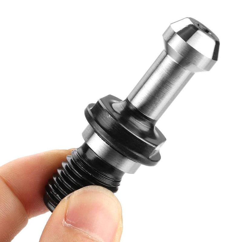 BT40 Pull Bolts, 2pcs BT40 45 DegreePull Bolts Carbon Steel Tool Holder CNC Milling Machine Solid Retention Knob