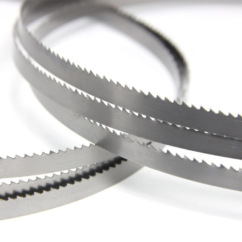 Set of 4 saw blades, band saw band, band saw blade, 1425 x 6.35 x 0.35 mm x 6ZPZ band saw blades, wood band saw blade