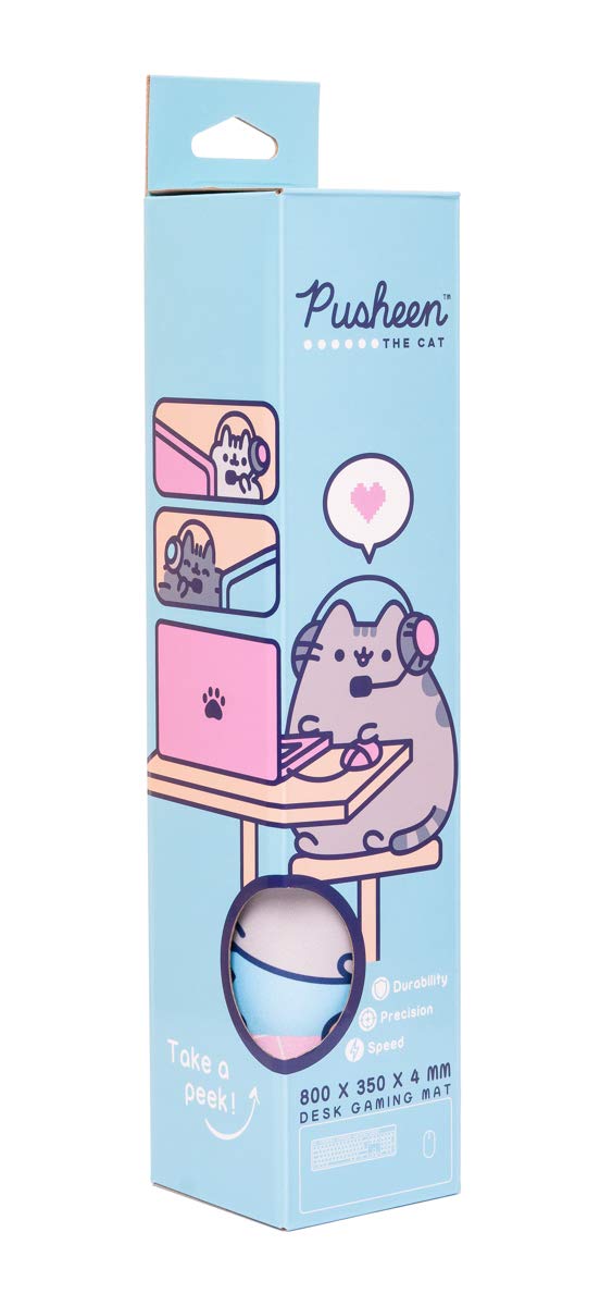 ERIK - Pusheen Rose Collection XXL Mouse Mat - Desk Pad - 80 x 35cm